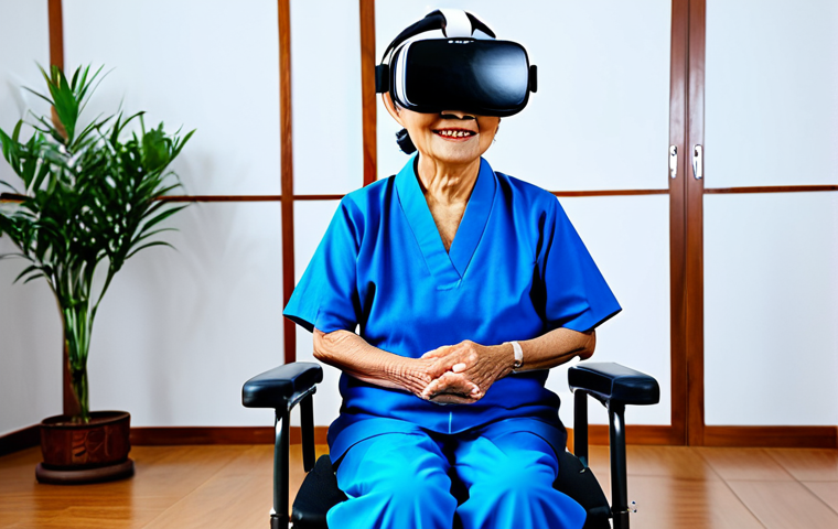 VR 재활치료의 데이터 수집 방법 - **

"A doctor fully clothed in scrubs using VR equipment to analyze patient data in a brightly lit m...