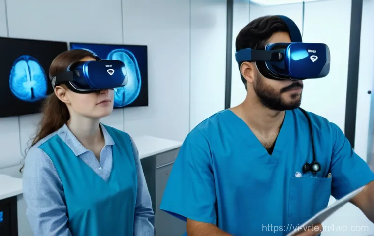 가상현실 재활치료와 정서적 지원 - An elderly woman, gracefully aged with a gentle, serene smile, is comfortably seated in a plush, erg...