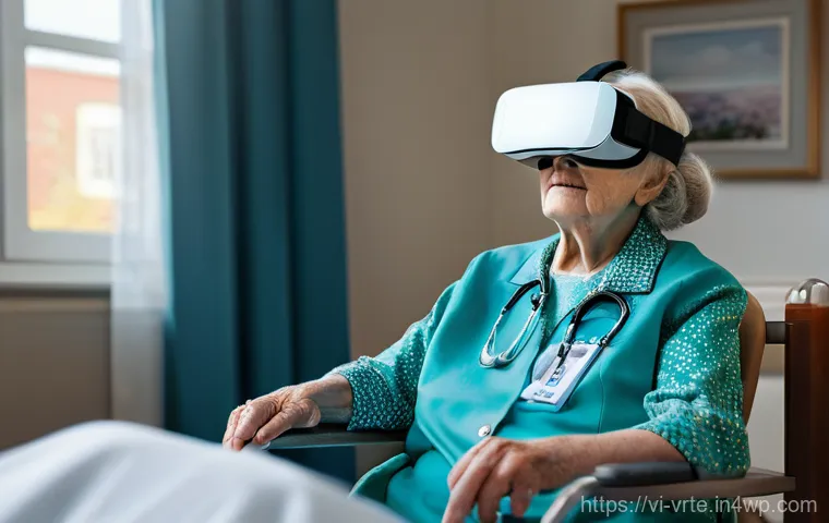 가상현실 재활치료의 시장 전망 - Here are three detailed image prompts for generation, designed to adhere to all specified guidelines...