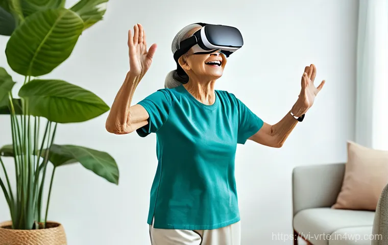 가상현실 재활치료의 시장 전망 - Prompt 1: Engaging VR Rehabilitation for an Elderly Patient**
